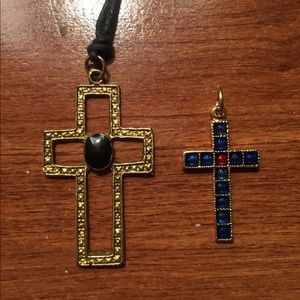 Two Cross Necklaces
